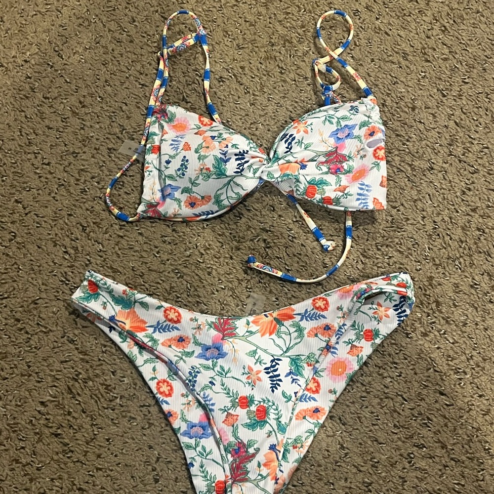 SHEIN Floral Bikini - Multicolor